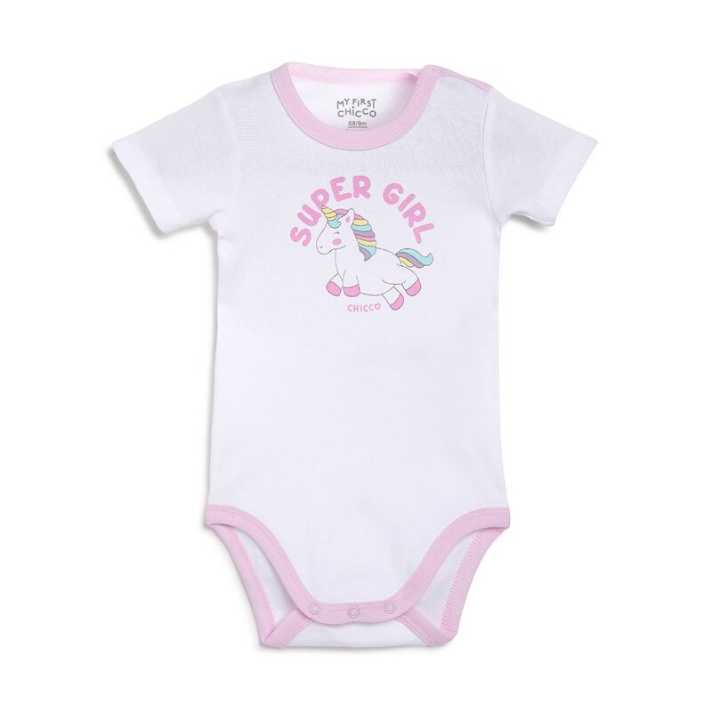 Infants Multicolor Printed Bodysuit (Pack Of 4) image number 3